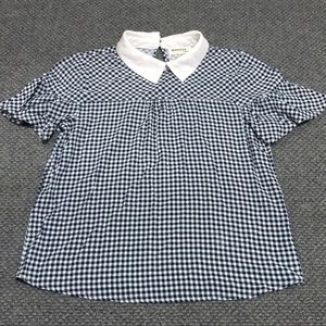 Checkered blouse
